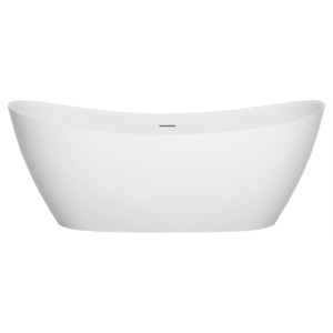 Ванна из искусственного камня Salini Noemi S-Sense 170x75 белая, с донным клапаном