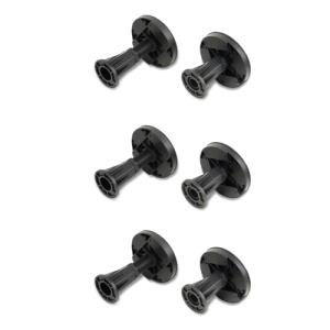 Ножки для поддона Veconi T-L-06-B черные