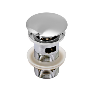 Донный клапан AVS Slimmer с переливом, хром