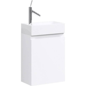 Тумба с раковиной 40 подвесная Leon-MP Aqwella Ln-MP.01.04/W