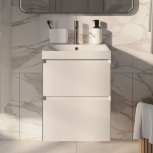 Тумба с раковиной AVS Гармония SL 50 белая