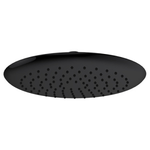 Верхний душ AVS 811-643-MB 25 см черный матовый