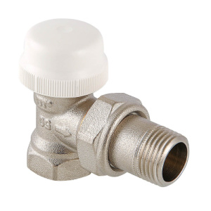 Клапан радиаторный угловой 3/4 Valtec термостат VT.031.N.05
